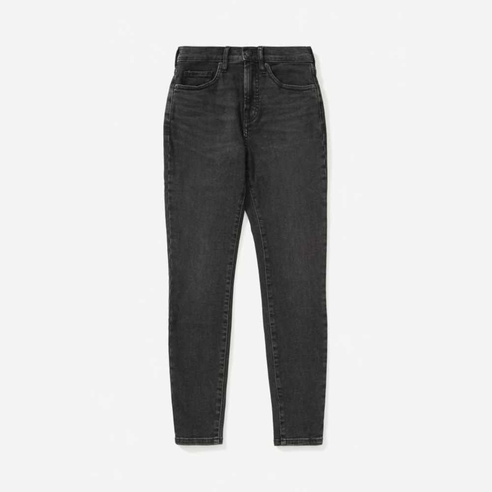 Everlane mid rise skinny black jeans 29T